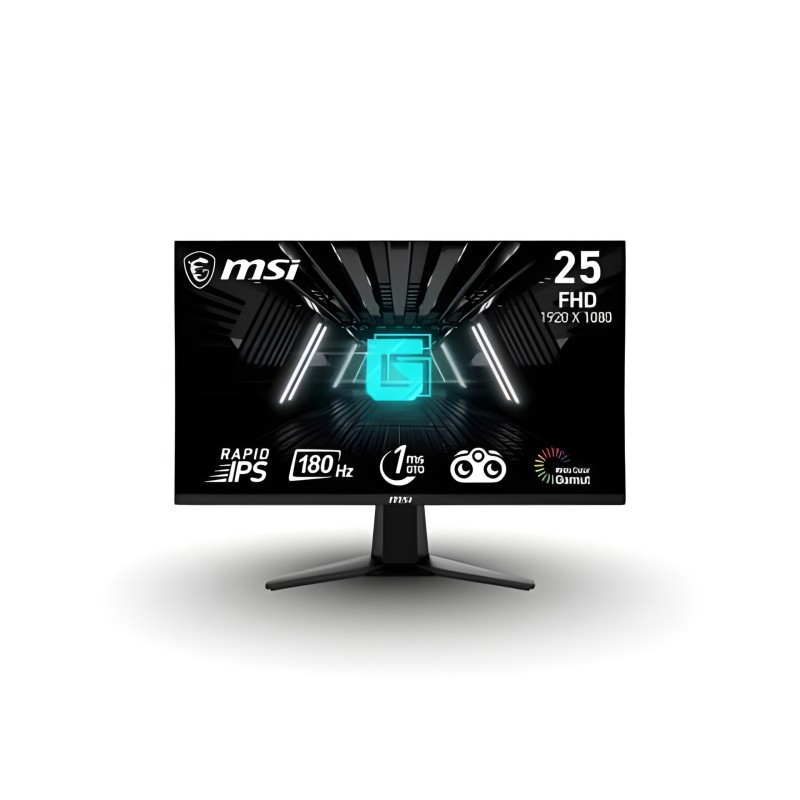 ECRAN MSI G255F 25POUCE IPS 180HZ 1MS BLACK