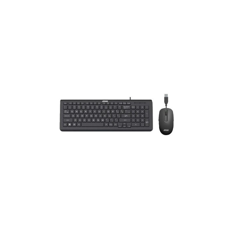 COMBO CLAVIER - SOURIS MSI FILLIARE BLACK