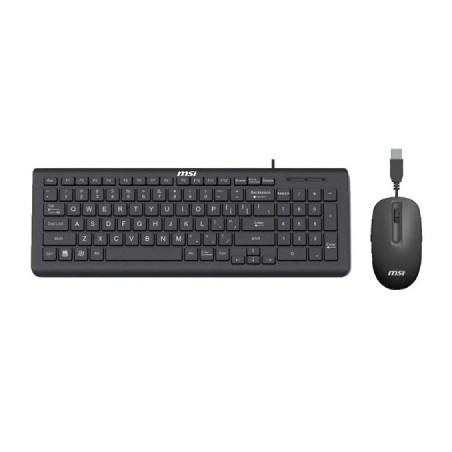 COMBO CLAVIER - SOURIS MSI FILLIARE BLACK