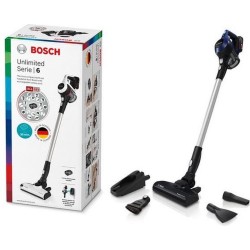 Aspirateur bosch serie 6 'autonomie 30 min rechargeable Unlimited Bleu