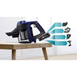 Aspirateur bosch serie 6 'autonomie 30 min rechargeable Unlimited Bleu