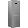 REFRIGERATEUR BEKO COMBINE 60CM GRIS 450L B3RCNE450HSX