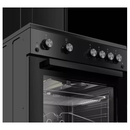 CUISINIERE BEKO 4 FEUX 60*60 CATALYTHIQUE BLACK-FSGTR62210GBCS
