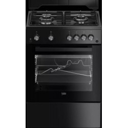 CUISINIERE BEKO 4 FEUX 60*60 CATALYTHIQUE BLACK-FSGTR62210GBCS