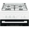 CUISINIERE Electrolux 4 FEUX FOUR ELECTRIQUE BLANCHE 56L LKK500000W