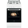 CUISINIERE Electrolux 4 FEUX FOUR ELECTRIQUE BLANCHE 56L LKK500000W
