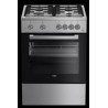 CUISINIERE BEKO 4 FEUX 60CM TERMOCOUPLE CATALYSE VENTILLE INOX FSHTR62210GX