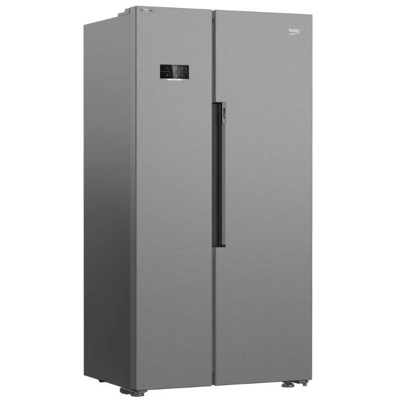 REFRIGERATEUR BEKO SIDE BY SIDE 640L SILVER RGNE2640SX