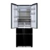 REFRIGERATEUR NARDI FRENCH DOOR 570+AFF NOIR GLASS NRF570ABG