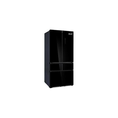 REFRIGERATEUR NARDI FRENCH DOOR 570+AFF NOIR GLASS NRF570ABG