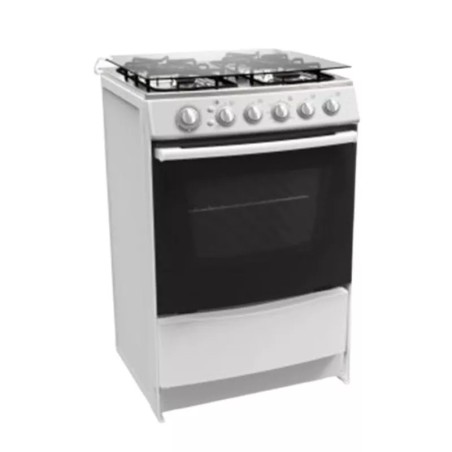 CUISINIERE MAXWELL 60*60/VENTIL2/GRILLES EN FRONTE/BLANC-MAX-KF60B