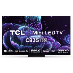 TELEVISEUR TCL MINI LED 55'' 4K SMART - 55C835