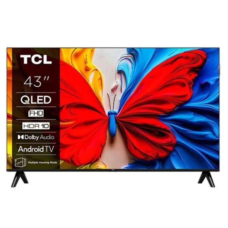TELEVISEUR TCL 43" FHD QLED SMART GOOGLE TV 43S5K