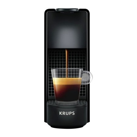 CAFETIÈRE À CAPSULES NESPRESSO ESSENZA MINI – PIANO BLACK AVEC CAPSULES (YY2910FD)