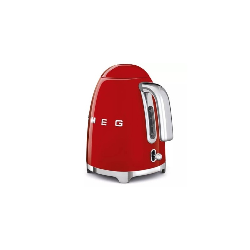 BOUILLOIRE SMEG ANNÉES 50  1.7LT 7 TASSES 2400W EN ACIER INOXYDABLE   ROUGE  KLF03RDEU