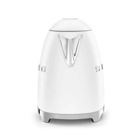 BOUILLOIRE SMEG ANNÉES 50 1.7LT/2400W/7 TASSES/EN ACIER INOXYDABLE/SANS FIL BLANC KLF03WHMEU