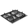PLAQUE WHIRLPOOL 4 FEUX NOIR INOX 60CM WHG60R422W2XBGDZ