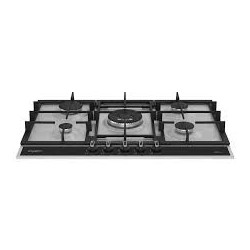 PLAQUE WHIRLPOOL 5FEUX NOIR INOX WHG75R522W2XBGDZ