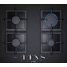 PLAQUE BOSCH 4 FEUX EN VERRE NOIR PPP6A6B20