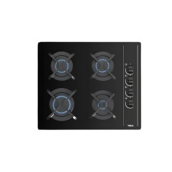 PLAQUE TEKA 4 FEUX VERRE TREMPE-GBC64002KBL BK