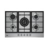 PLAQUE BEKO 5 FEUX 75 CM INOX WOK HIAW75225SX