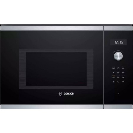 MICRO ONDE BOSCH 25 L SERIE 6 INOX /NOIR-BEL554MS0