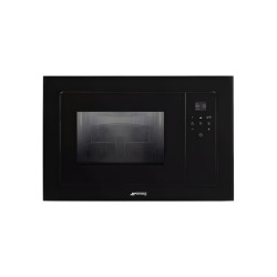 MICRO ONDE  SMEG   ENCASTRABLE LINEA 21 LT 5 FCT AVEC GRILL NOIR-FMI120B3