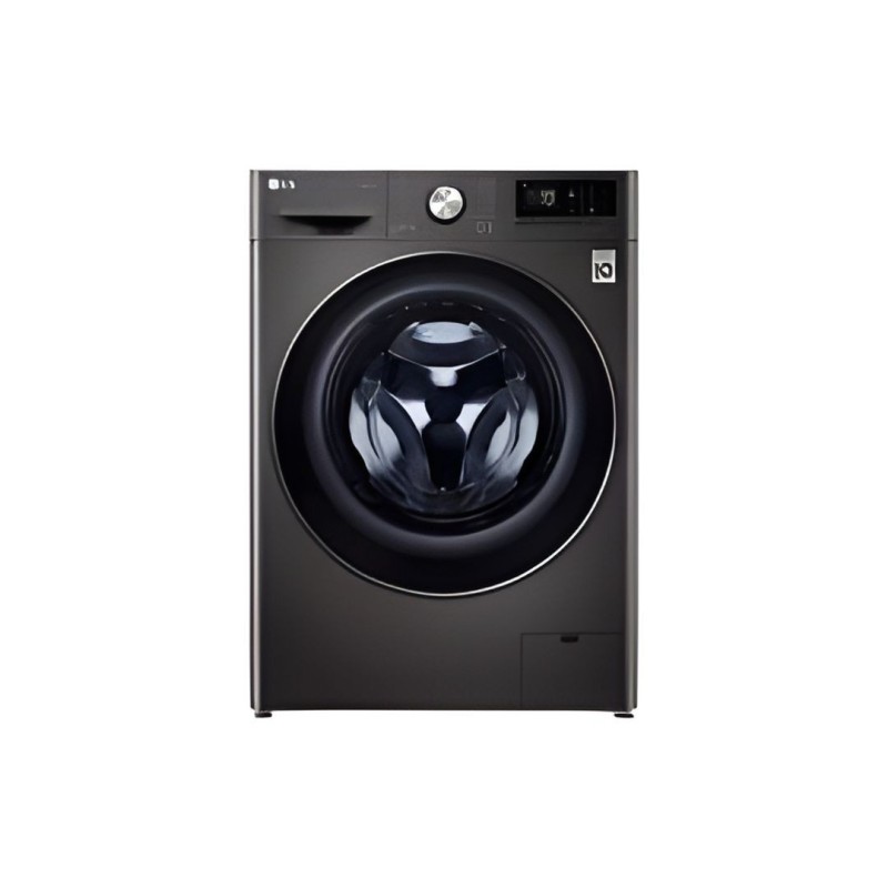MACHINE A LAVE LG 10.5 KG/7 KG SECHAGE BLACK STEEL- F4V9RCP2E.ALG
