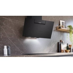 HOTTE SIEMENS MURALE NOIR 80CM IQ300 431 m³/h Recylage ou évacuation LC87KFN60