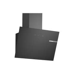 HOTTE BOSCH DECORATIVE NOIR INCLINE 80CM SERIE 2 NOIR Recyclage ou evacuation 60 dB DWK85DK60