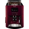 Machine a cafe krups automatique a grain avec buse vapeur Cappuccino - 15 bar - gamay red - EA815570
