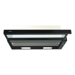 HOTTE BOSCH TELESCOPIQUE  60CM PLAT NOIR 300M3/H DFT63CA60Q