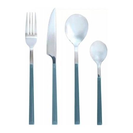 COUVERT DE TABLE VERT couteau fourchette cuillère à soupe et une cuillère à café 4725412