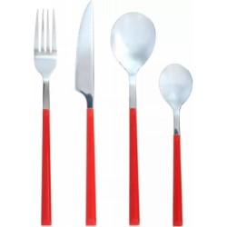 COUVERT DE TABLE VERT couteau fourchette cuillère à soupe et une cuillère à café 4725412