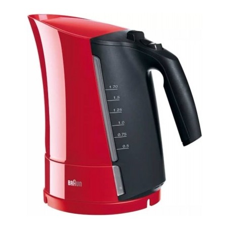 bouilloire braun 1,7l RED  3000W ,WK300RD