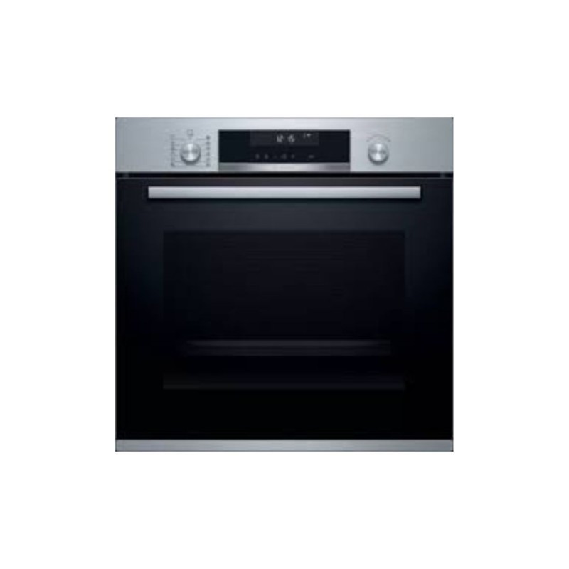 FOUR BOSCH SERIE 6 INOX  PYROLYSE CONNECTE PORTE CHARIOT30 PROGRAMME-HBB578BS6