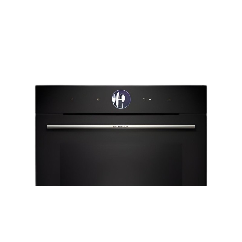 FOUR BOSCH SERIE 8 VAPEUR HOME CONNECT 20 MODE DE CUISSON HYDROLISE PYROLISE 71L NOIR HRG7764B1
