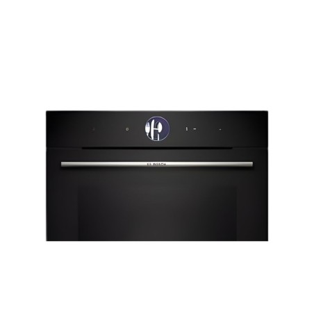 FOUR BOSCH SERIE 8 VAPEUR HOME CONNECT 20 MODE DE CUISSON HYDROLISE PYROLISE 71L NOIR HRG7764B1